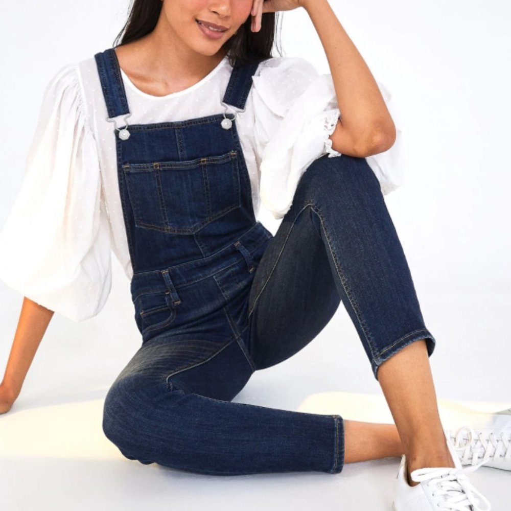 Anthropologie Levi's Skinny Denim Overalls